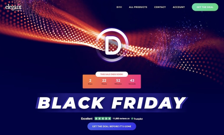 Divi promocja rabat obniżka Black Friday 2020