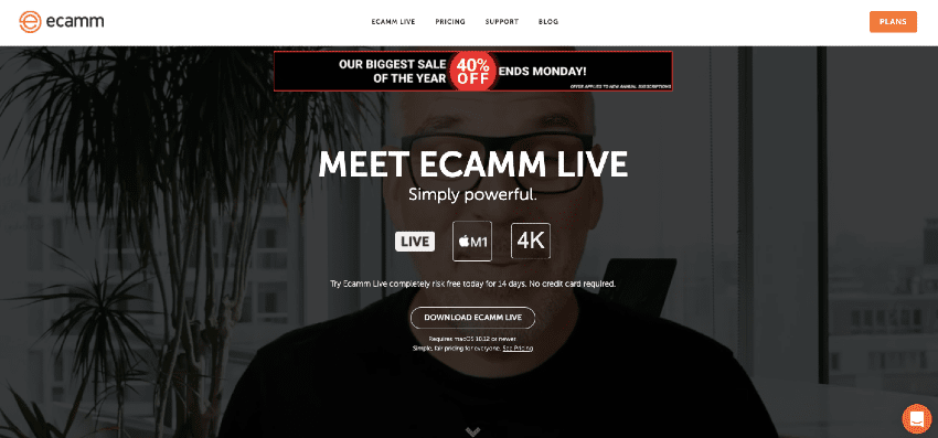 Ecamm Live promocja rabat obniżka Black Friday 2021