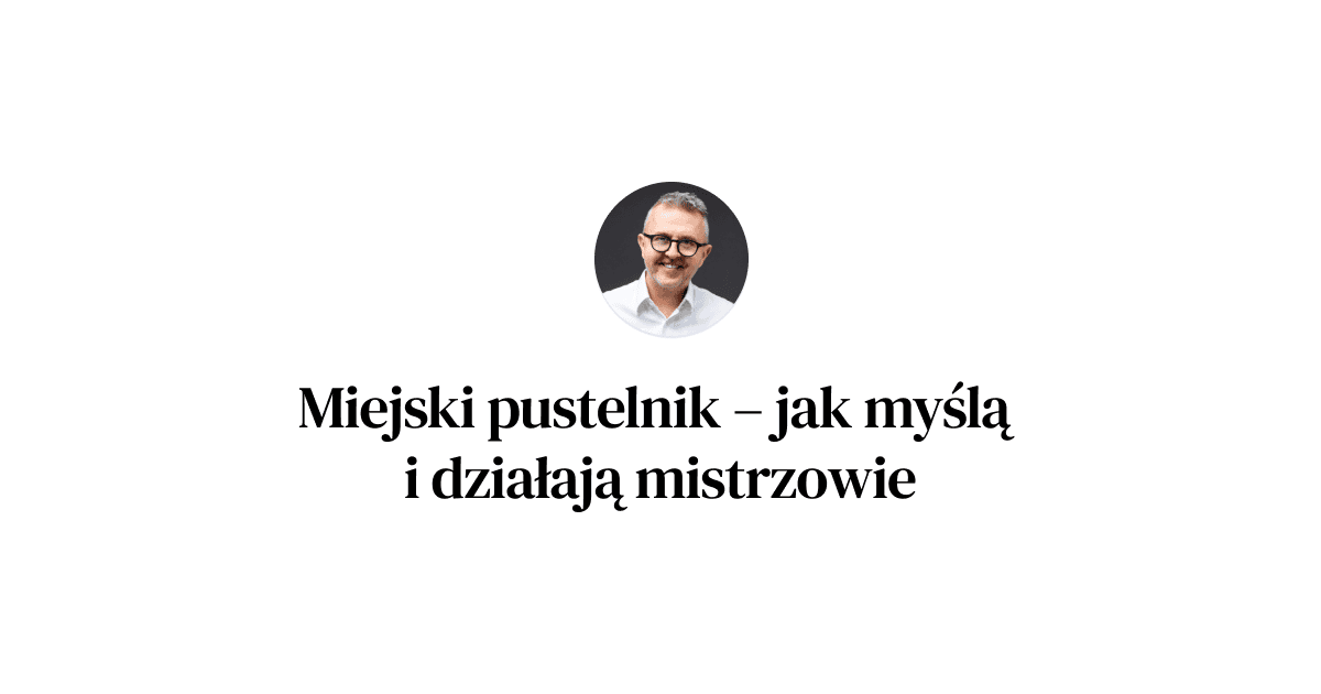 miejski pustelnik