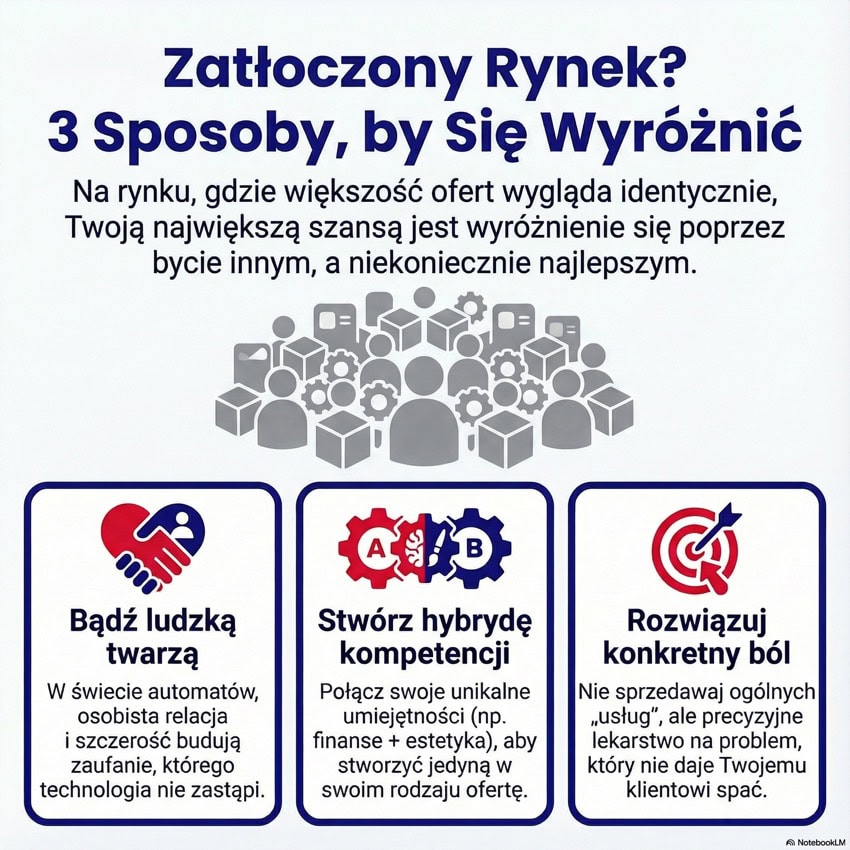 Strategia błękitnego oceanu nie działa? 3 sposoby, jak się wyróżnić na zatłoczonym rynku