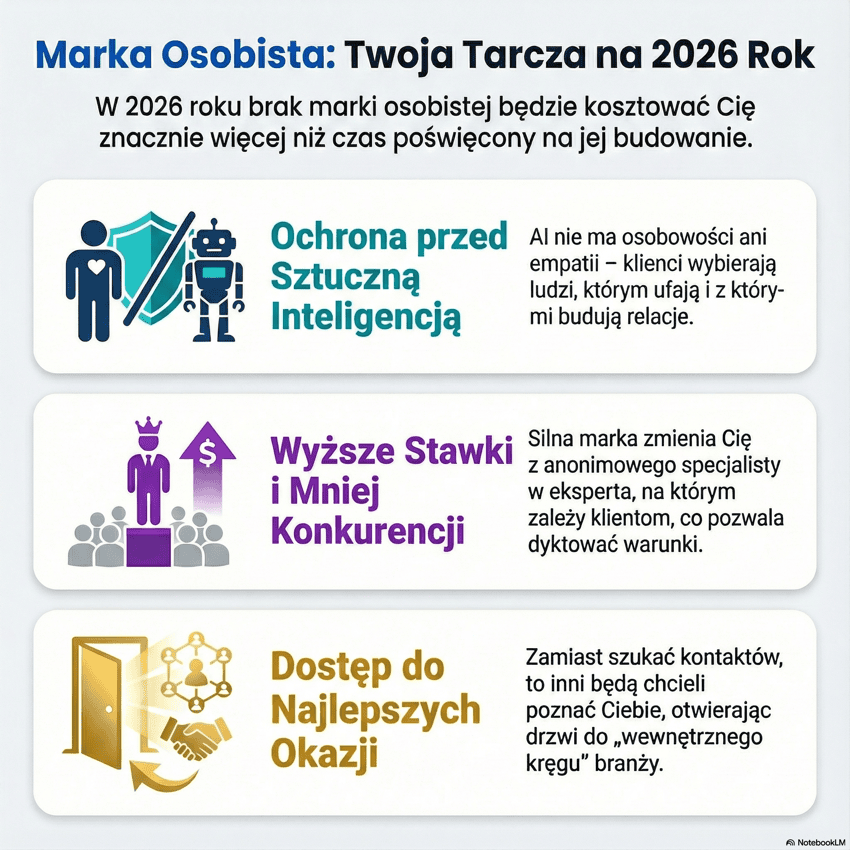 marka osobista korzyści - co daje personal branding w 2026 roku