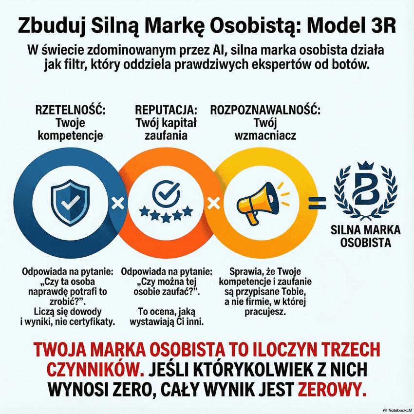 silna marka osobista eksperta - model 3r